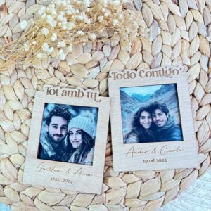 Portafotos Imán Personalizado Todo Contigo - Imagen 3