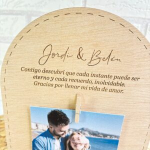 Portafotos Placa "Nosotros" Personalizado - Imagen 3