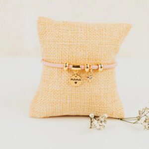 Pulsera Oro Grabada "Mamá" con Circonita - Super Mamá - Imagen 7