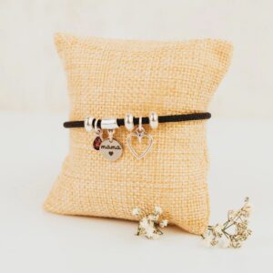 Pulsera Plata Personalizada Super Mamá - Imagen 10