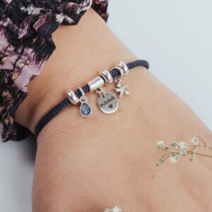 Pulsera Plata Personalizada Super Mamá - Imagen 5