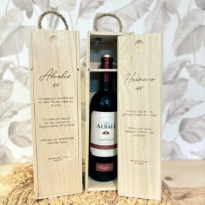 Caja de Vino Personalizada «Motivos»