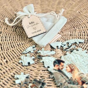 Puzzle de Corazón Personalizado con Foto