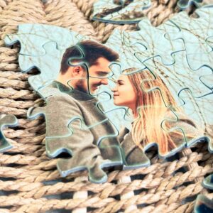 Puzzle de Corazón Personalizado con Foto - Imagen 4
