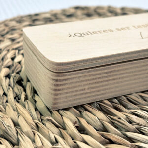 Bolígrafo Bambú Personalizado + Caja Madera 'Testigo' - Imagen 3