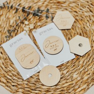 Imán Recordatorio Boda Personalizado - Imagen 5