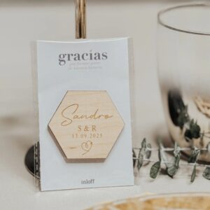 Imán Recordatorio Boda Personalizado - Imagen 9