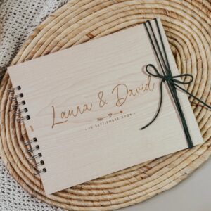 Libro de Firmas de Boda Personalizado