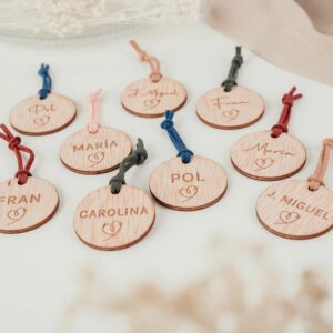 Llavero Personalizado Boda con Nombre - Detalle Invitados - Imagen 14