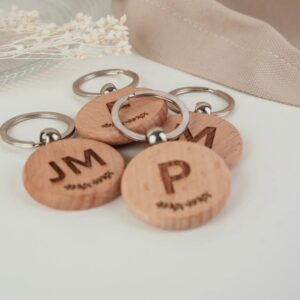 Llavero Boda Minimal Personalizado - Imagen 9