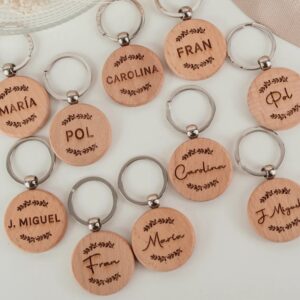 Llavero Boda Minimal Personalizado - Imagen 11
