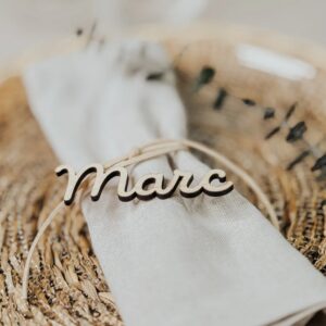 Marcasitios Nombre Boda Personalizado - Imagen 3