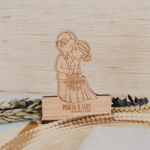 Figura Novios Personalizada Madera - Imagen 10