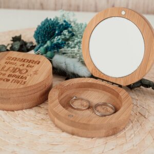 Joyero de Bambú Personalizado "A Tu Lado" - Imagen 4