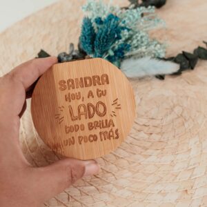 Joyero de Bambú Personalizado "A Tu Lado" - Imagen 6