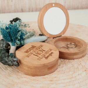 Joyero Bambú Personalizado Dama de Honor - Imagen 5