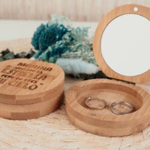 Joyero Bambú Personalizado "Mi Cielo" - Boda & Regalos - Imagen 4