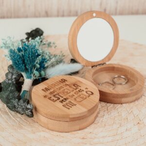 Joyero Bambú Personalizado "Mi Cielo" - Boda & Regalos - Imagen 5