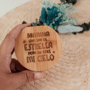 Joyero Bambú Personalizado "Mi Cielo" - Boda & Regalos - Imagen 6