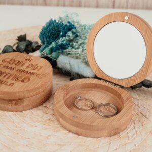 Joyero de Bambú Personalizado "Mi Gran Día" - Imagen 4