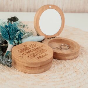 Joyero de Bambú Personalizado "Mi Gran Día" - Imagen 5