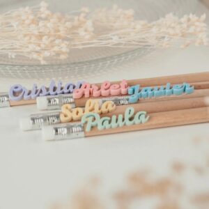 Lápiz Personalizado Infantil con Nombre en Metacrilato - Imagen 3