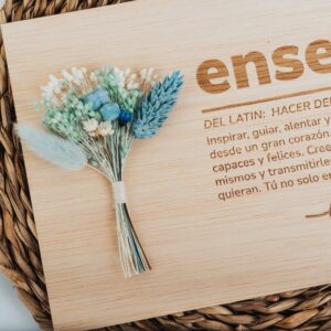 Placa Dedicatoria para Profesores Personalizada - Imagen 4