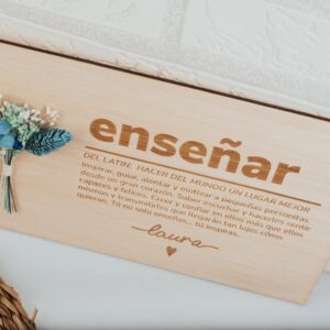 Placa Dedicatoria para Profesores Personalizada - Imagen 5