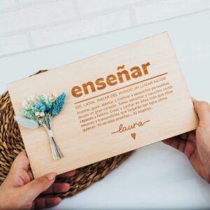 Placa Dedicatoria para Profesores Personalizada - Imagen 6