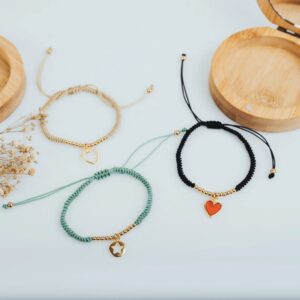 Kit Pulsera Dorada + Joyero Personalizado Profesora - Imagen 3