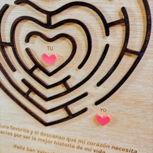 Cuadro Laberinto "Tú y Yo" Personalizado - Imagen 3