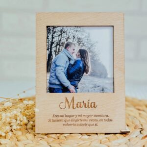 Marco Fotos Polaroid Personalizado Madera