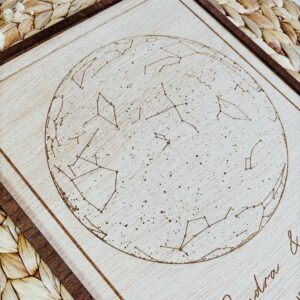 Cuadro Mapa Estelar Personalizado "Nuestra Historia" - Imagen 3