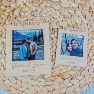 Portafotos Imán Personalizado "Te Quiero" con Foto y Nombres - Imagen 4