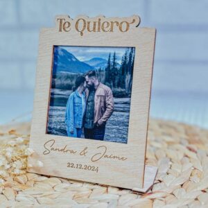 Portafotos Imán Personalizado "Te Quiero" con Foto y Nombres - Imagen 3