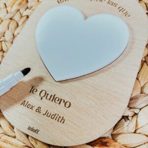 Pizarra de Mensajes Personalizada "Razones por las que te quiero" - Imagen 4