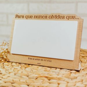Pizarra de Mensajes Personalizada «Nunca Olvides»