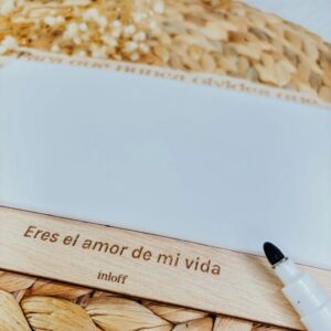 Pizarra de Mensajes Personalizada "Nunca Olvides" - Imagen 4