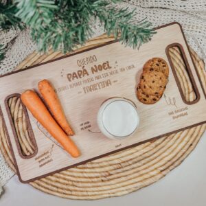 Bandeja Mágica de Papá Noel Personalizada