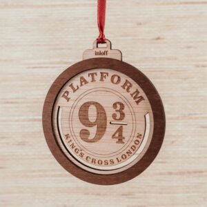 Bola de Navidad Harry Potter Personalizada – Colección Hogwarts