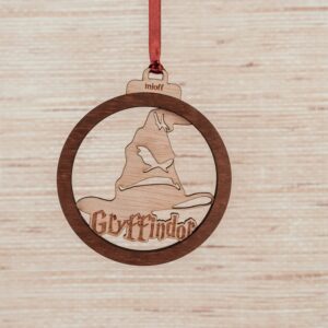 Bola de Navidad Harry Potter Personalizada - Colección Hogwarts - Imagen 3