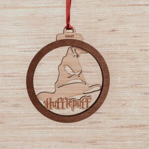 Bola de Navidad Harry Potter Personalizada - Colección Hogwarts - Imagen 4