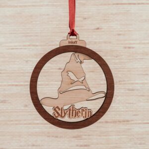 Bola de Navidad Harry Potter Personalizada - Colección Hogwarts - Imagen 6