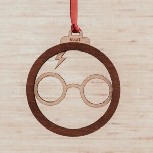 Bola de Navidad Harry Potter Personalizada - Colección Hogwarts - Imagen 8