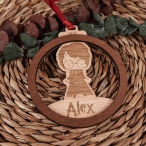 Bola de Navidad Harry Potter Personalizada - Magos - Imagen 6