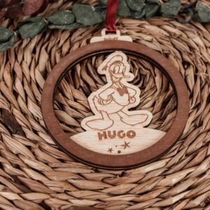 Bola de Navidad Mickey Mouse Personalizada con Nombre - Imagen 10