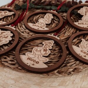 Bola de Navidad Mickey Mouse Personalizada con Nombre - Imagen 5