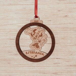 Bola de Navidad Mickey Mouse Personalizada con Nombre - Imagen 12