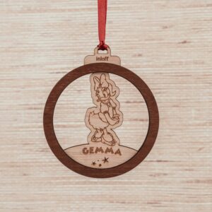 Bola de Navidad Mickey Mouse Personalizada con Nombre - Imagen 13