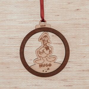 Bola de Navidad Mickey Mouse Personalizada con Nombre - Imagen 14